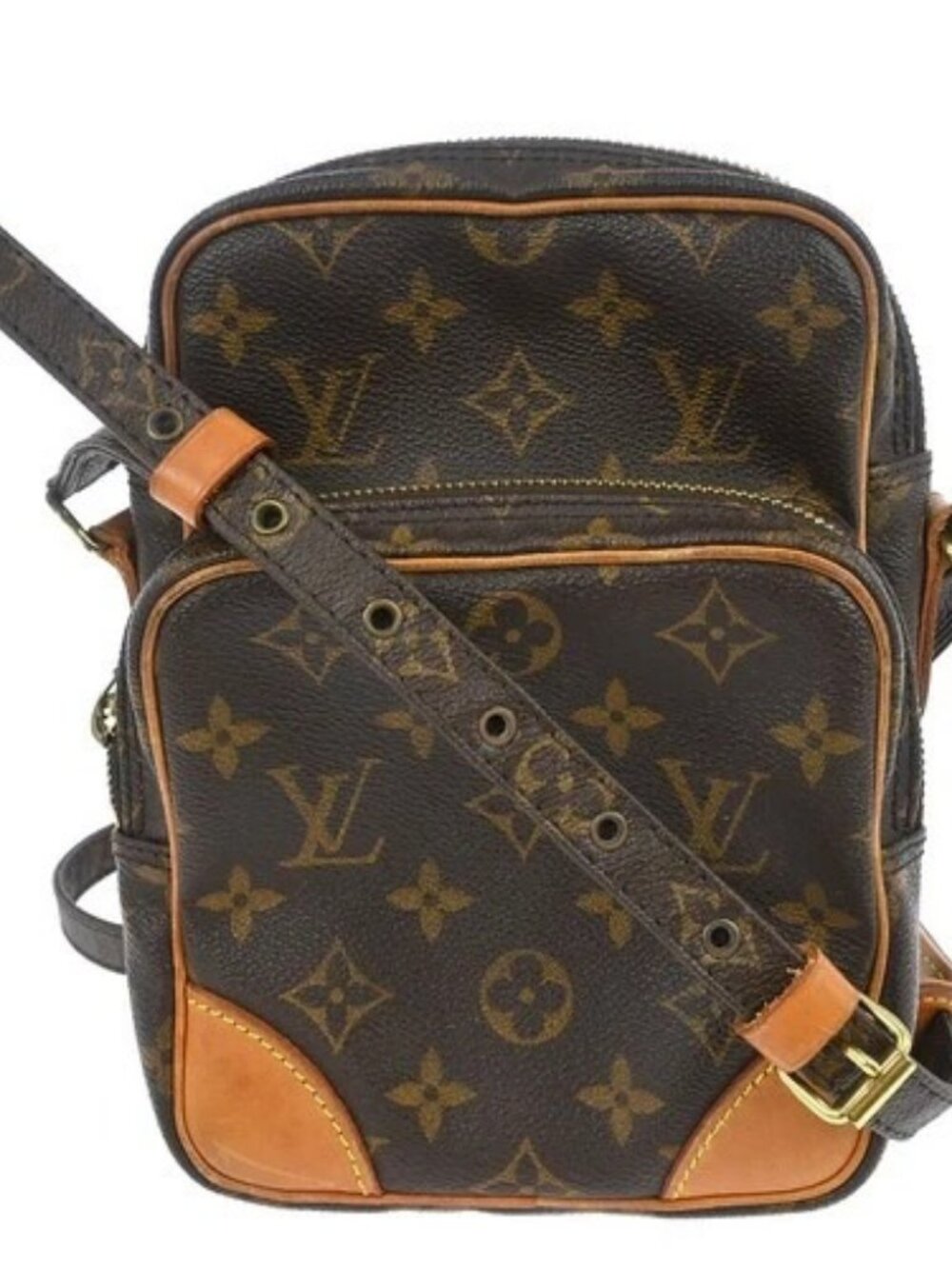 Best03 LOUIS VUITTON MONOGRAM AMAZON CROSSBODY BAG M45236 TH0979 YQ07537 - Picture 1 of 15